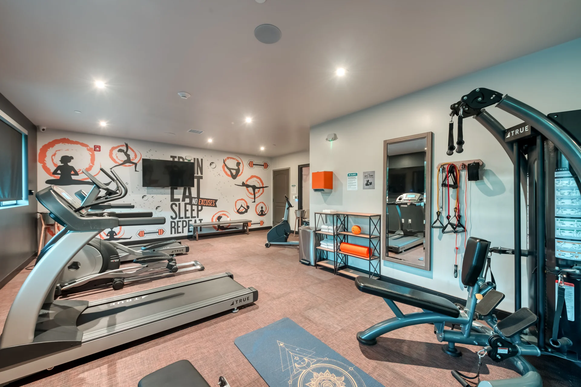 Fitness Room — Lexen Boutique Hotel